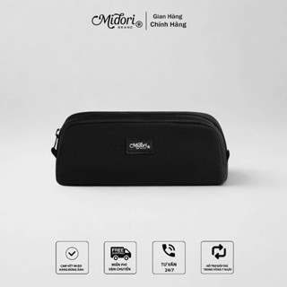 Hộp Bút Đa Năng Đựng Viết Mỹ Phẩm Nam Nữ Canvas Trượt Nước Du Lịch Cao Cấp | Mi Midori