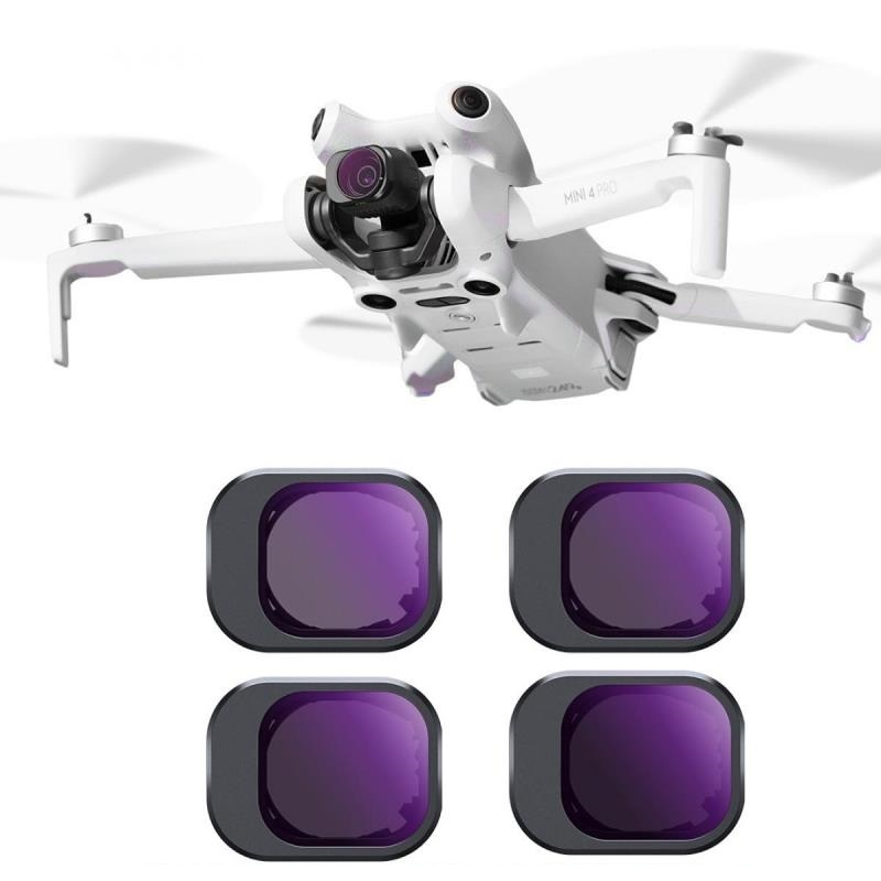 Combo Filter K&F concept Kit for DJI Mini 4 Pro ND8 N16 ND32 ND64