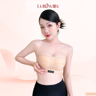 Áo Cúp Ngực Chống Tụt LA REINA BRA–Cup Su Cao Cấp Chống Tụt, Đệm Mỏng Nâng Êm, Không Lộ Viền-LRCN054