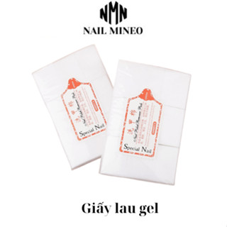  Giấy lau gel loại mỏng  tờ cứng không xù lông phụ kiện làm nail  