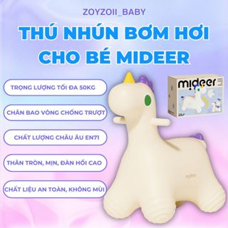 Thú Nhún Cho Bé Loại To Bơm Hơi Mideer Sensory Training Joy Bounce Jumper Pony