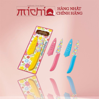 Dao gọt hoa quả Echo ceramic hình hoa Nhật Bản
