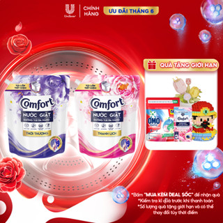 Nước Giặt Comfort Dưỡng Vải Đa Năng 3.0KG/ 3.8KG (Thiên nhiên Thanh Khiết / Thanh Lịch/ Thời Thượng)