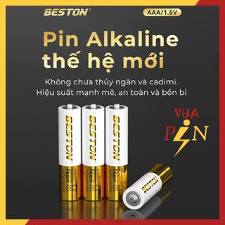  Pin kiềm Beston AA AAA 1.5V Alkaline – Dùng cho micro đồ chơi điều khiển –  an toàn | VuaPin 