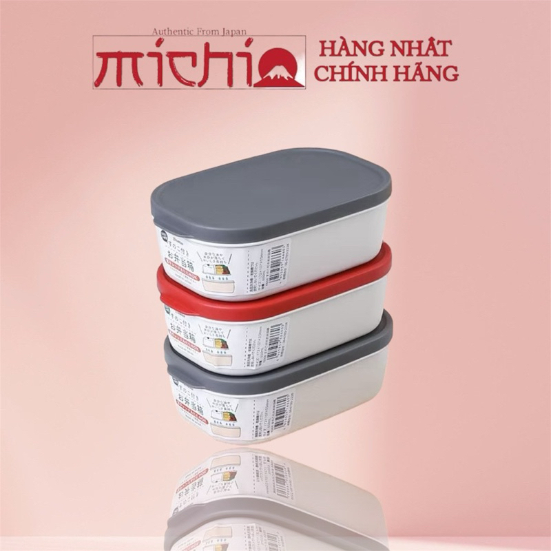 1 Hộp nhựa đựng thực phẩm 2 ngăn Nakaya 650ml