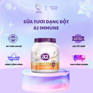 [CHÍNH HÃNG] Sữa tươi nguyên kem dạng bột A2 Immune hỗ trợ đề kháng tăng cường miễn dịch