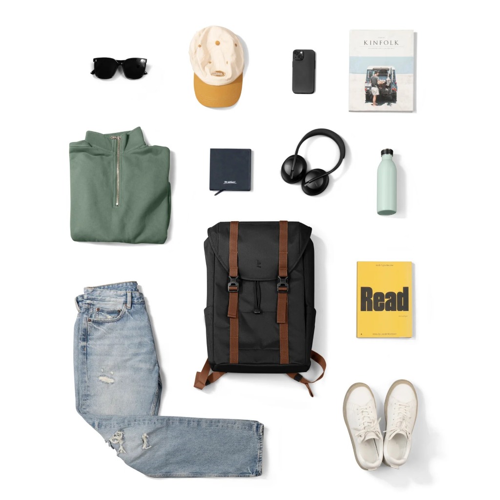 Balo laptop Tomtoc VintPack-TA1 backpack đựng vừa macbook 13 inch đến 16 inch, du lịch, kháng nước | BigBuy360 - bigbuy360.vn
