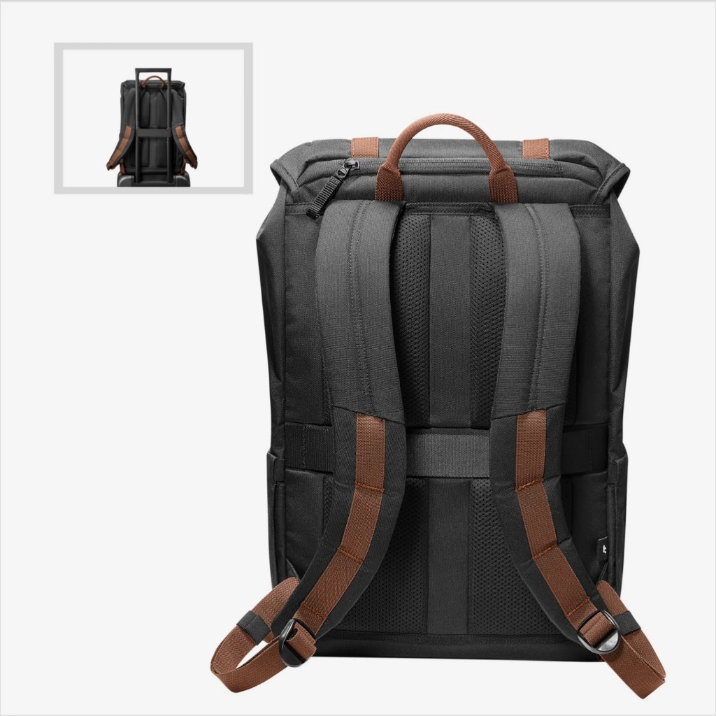 Balo laptop Tomtoc VintPack-TA1 backpack đựng vừa macbook 13 inch đến 16 inch, du lịch, kháng nước | BigBuy360 - bigbuy360.vn