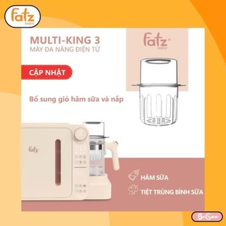 (Chính hãng) máy fatzbaby đa năng Multi-king 3 (Tiệt trùng UVC LED/ Sấy khô/ Làm sữa chua/ Đun & hâm nước)