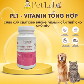  Vitamin Tổng Hợp PL1 Cho Chó Mèo Bổ Sung Dinh Dưỡng  Vitamin Thiết Yếu Gà Trống Nuôi Mèo 