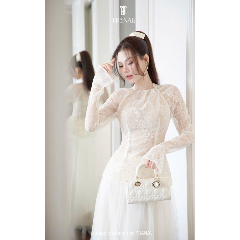 SET ÁO REN TD CV LƯỚI DÀI TRân Ali Hàng CHuẩn Trân