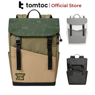 Balo laptop Tomtoc Slash Flip Rucksack 18L cho Macbook/ Laptop 16" chính hãng, nhiều ngăn (T64/A64)