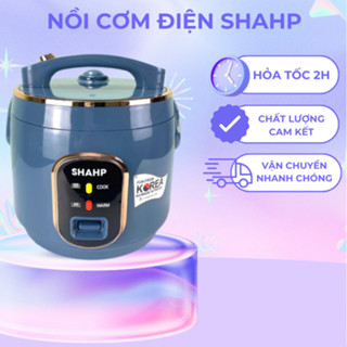 [Chính Hãng] Nồi Cơm Điện SHAHP 1.2L–1.8L – Nồi Thế Hệ Mới, Chống Dính Tốt, Thiết Kế Sang Trọng – Nấu Cơm Ngon GD03