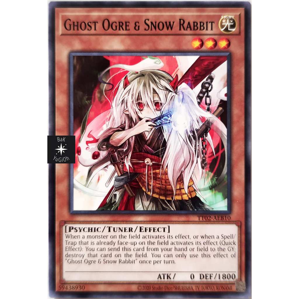 [BaK Yu-Gi-Oh] [Thẻ Bài Chính Hãng] Ghost Ogre & Snow Rabbit |AE| Common