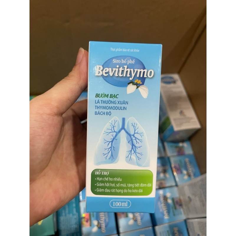 Siro bổ phế Bevithymo Hỗ trợ giảm ho giảm sổ mũi