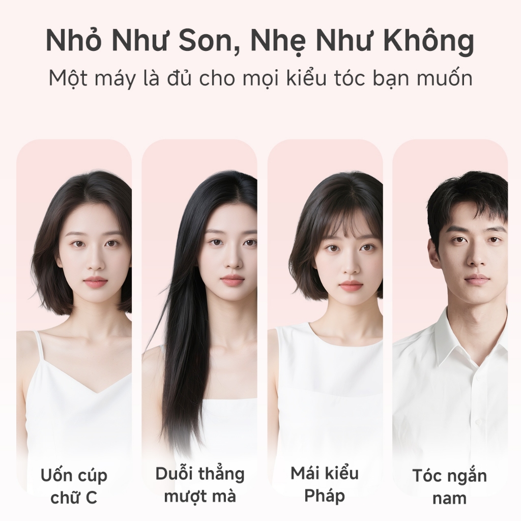 Simplus Máy uốn duỗi tóc Mini ZFBA007 - Bảo Hành 1 Năm 1 Đổi 1 | BigBuy360 - bigbuy360.vn