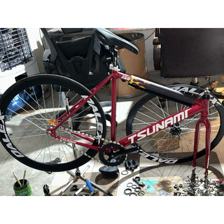 (HÀNG CÓ SẴN) Xe Đạp Fixed Gear Tsunami Cover