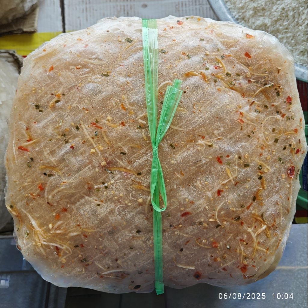 Bánh tráng Bình Định - bánh tráng gia vị (xấp 10 cái, 0.6 kg) - dùng để nướng