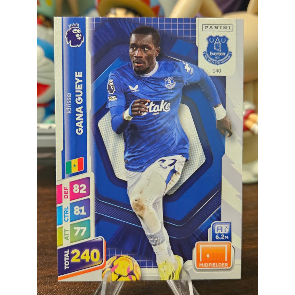 Thẻ Idrissa Gana Gueye Panini Premier League Plus 2024/2025 (Everton) (24/25)
