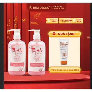   live   mua 2 sữa tắm tây thi 500ml tặng 1 sữa tắm 7 plus gold hoa phong lan 200ml 