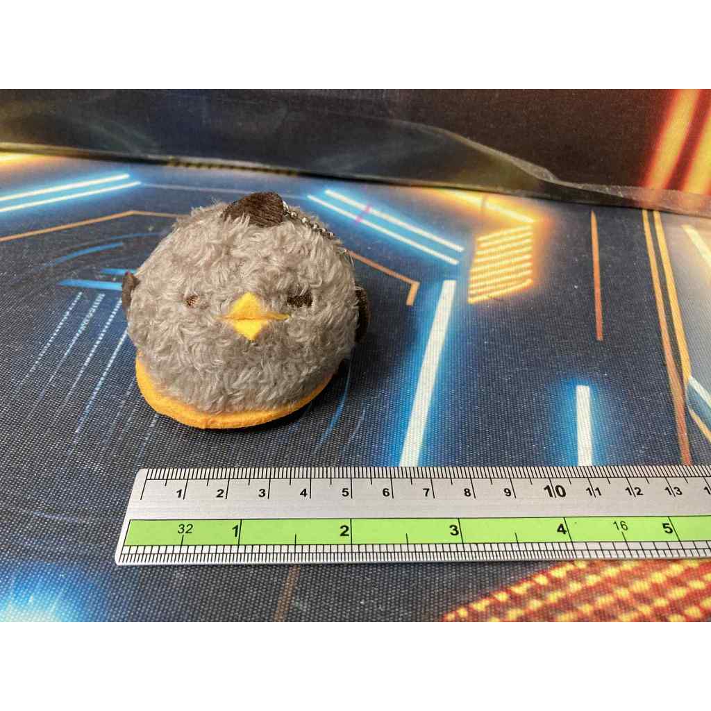 gà gấu bông như hình móc khóa