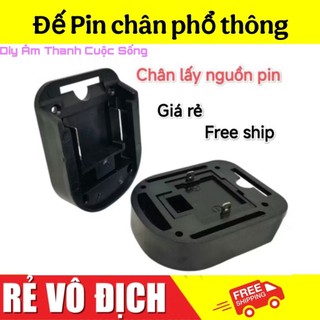  Đế Pin chân phổ thông lấy nguồn pin máy khoan máy mài DIY - 