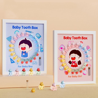  Ahour1 Hộp Răng Cho Bé Trẻ Em Bé Gái Bé Trai Trẻ Sơ Sinh Hộp Đựng Sữa Răng Tổ Chức Sinh Nhật Và Tắm Quà Tặng Khung 