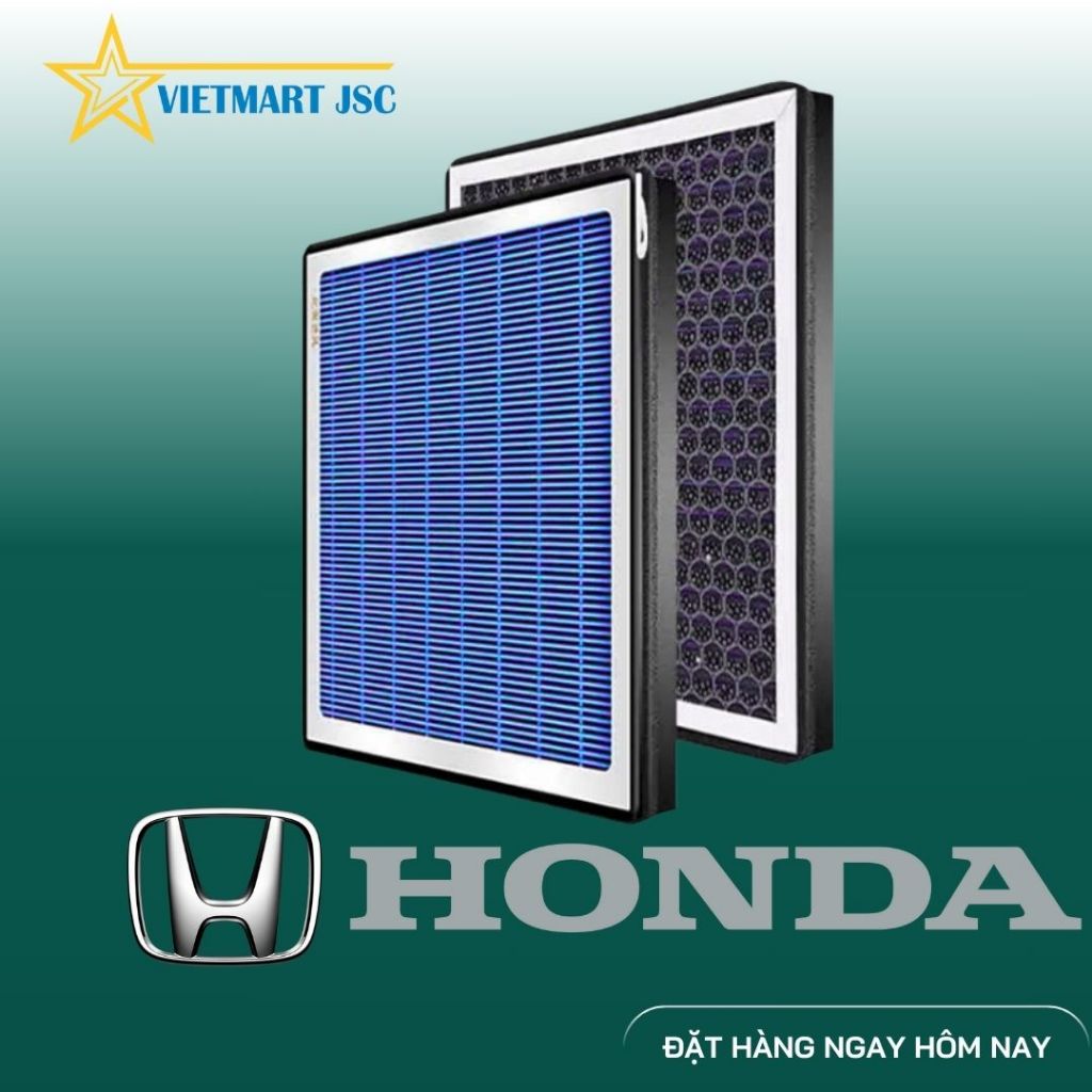 Lọc Gió Điều Hoà BRV Than Hoạt Tính Dành Cho Xe Honda BRV VAuxiliary+Vietmart Jsc