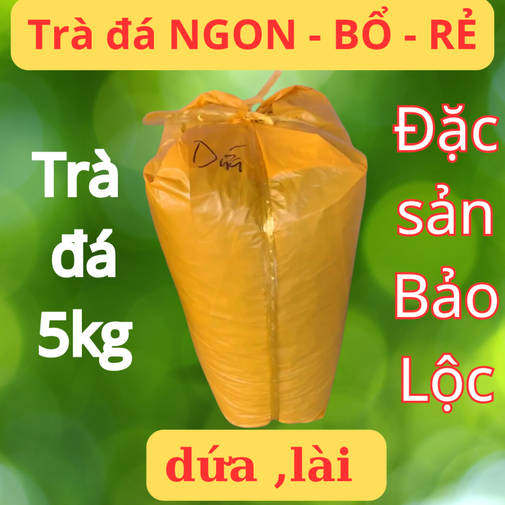 Trà Đá Khoa Phát (sâm dứa, lài) – Thơm Ngon Tự Nhiên, Đặc Sản Bảo Lộc – Dành Cho Quán Ăn,Quán Cà Phê