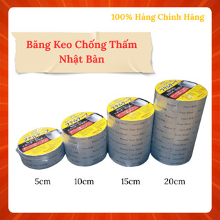 Băng Keo Chống Thấm Nano Top One NHẬT BẢN - Băng Dính Dán Tường - Chống Thấm Nước Chống Dột Mái Tôn