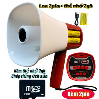 Loa 2 pin kèm thẻ nhớ 2gb có chép tiếng ếch sẵn.! Loa chuyên dụng túc ếch và bán hàng rong phát to rõ công suất lớn.!