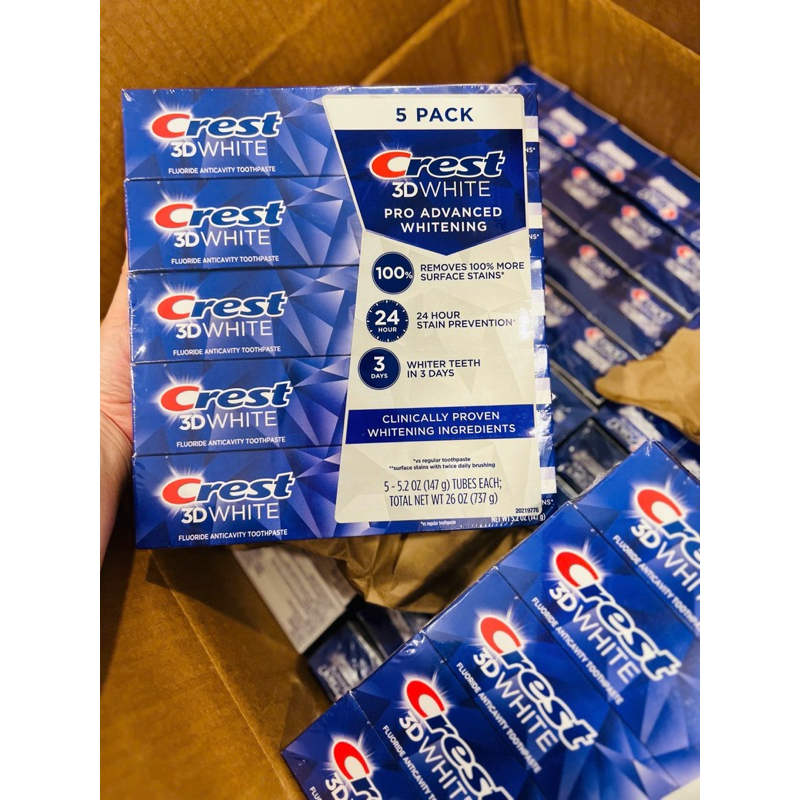 Kem đánh răng Crest3Dwhite 2027