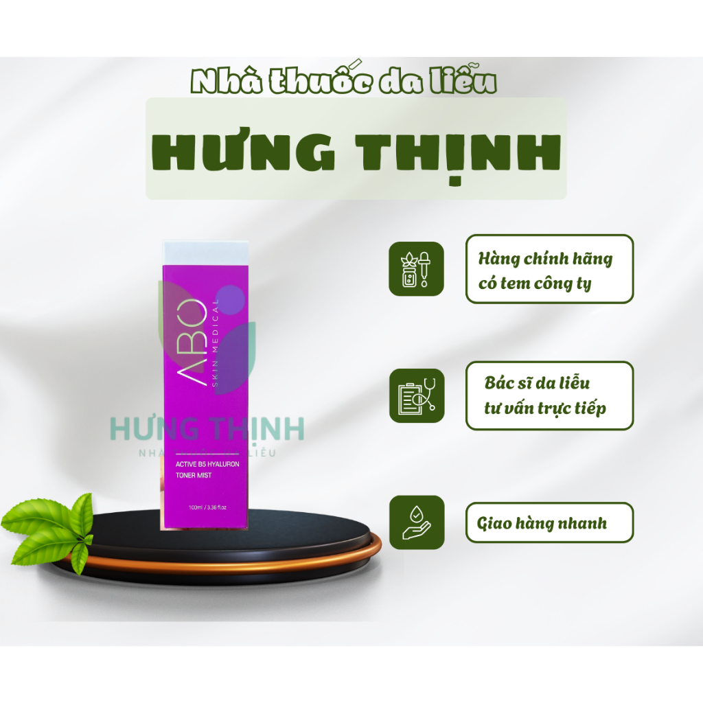 Xịt Khoáng Abo Active B5 Hyaluron Toner Mist 100ml
