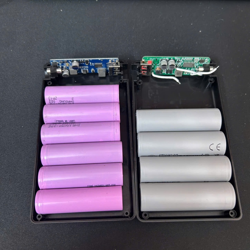 (Bán Sỉ) Vỏ Pin Áo Điều Hòa Chứa Được 6 Cell 18650, 4 Cell 21700 ( giá chỉ vỏ không pin) 8xbattery