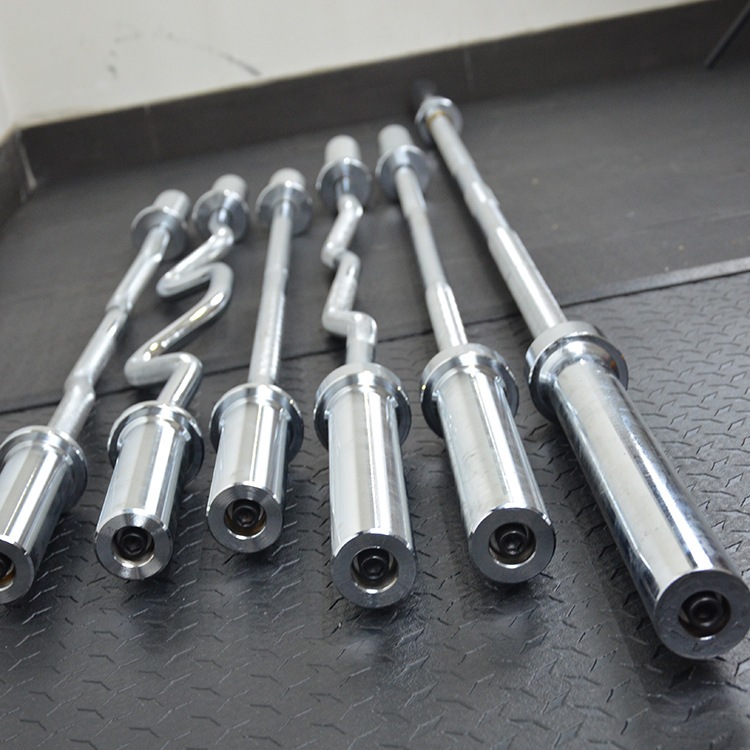 Thanh đòn tạ, Thanh đòn thẳng, Thanh đòn cong Barbells 1m2, 1m5, 1m8, 2m2 OLYMPIC phi 50 hàng nhập.