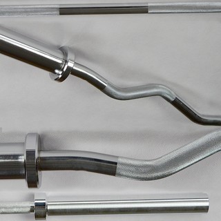 Thanh đòn tạ, Thanh đòn thẳng, Thanh đòn cong Barbells 1m2, 1m5, 1m8, 2m2 OLYMPIC phi 50 hàng nhập.