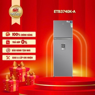  Tủ lạnh Electrolux Inverter 341 Lít ETB3740K-A 