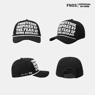 FNOS l NÓN "AVERAGE" TRUCKER HAT - BLACK & WHITE - HW3