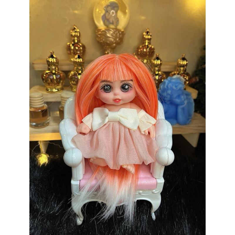 Doll 5in tóc cam