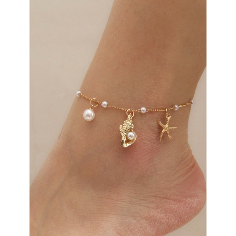 [Hỏa tốc] Lắc Chân Vỏ Sò Thời Trang Đi Biển