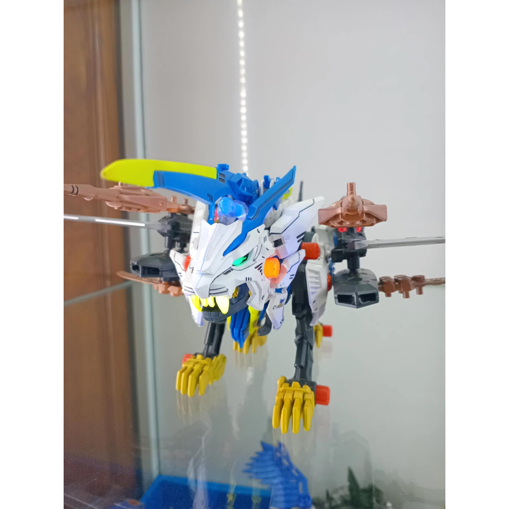Zoids 2nd ZW01 Wild Liger + Customize Weapon Dash Breaker Unit ZW41 TAKARA TOMY