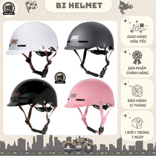 Mũ Nón Bảo Hiểm Nửa Đầu Cao Cấp POC CREATION,Nón POC Đạt Chuẩn Đi Xe Máy [Bảo Hành Chính Hãng 1 Năm]
