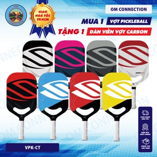 (H.Tốc HCM) Vợt Pickleball Carbon T700 Cải tiến mặt vợt phủ Carbon siêu nhám, nhẹ và nảy - OM Connection (New)