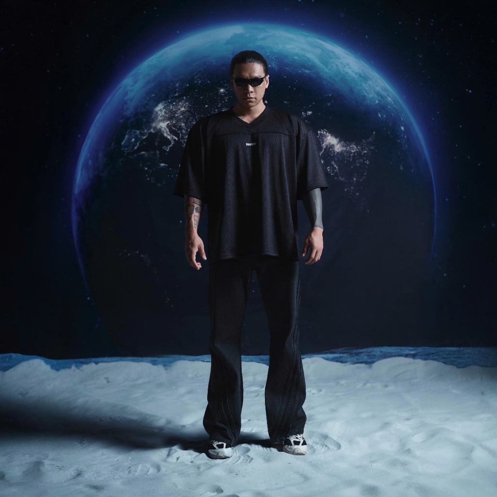 Áo thun thể thao Degrey Jersey BASIC 84 cổ tim