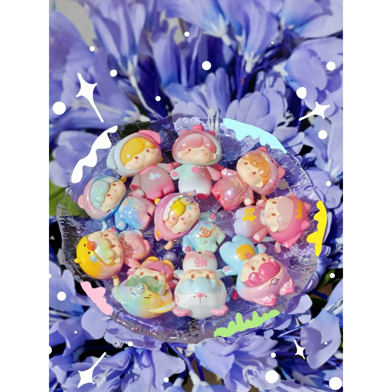 [HỘP 1 CON] Blindbox Billie Blessing Sakura - Mô hình trưng bày dễ thương làm quà tặng