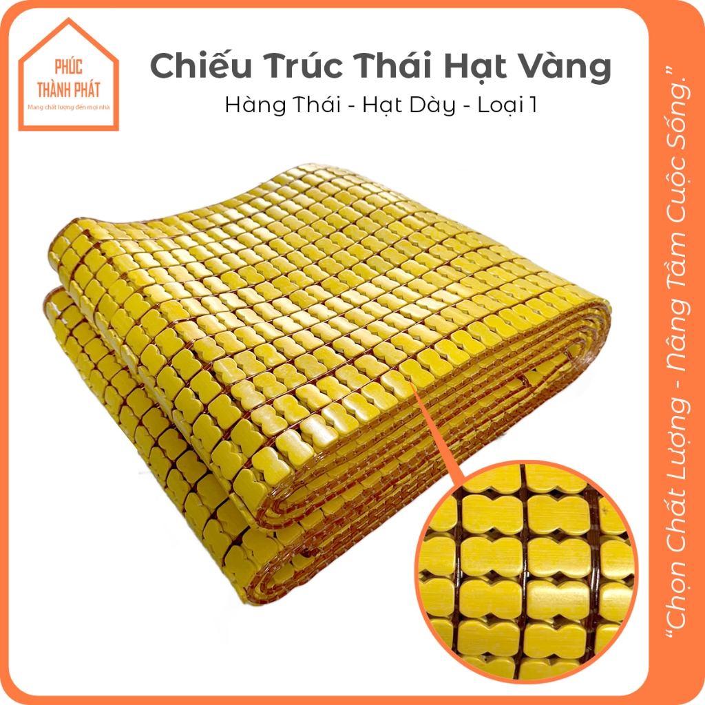Chiếu Trúc Chiếu Tre Hàng Thái DÀY Loại 1 Chiếu Điều Hòa Nằm Mát Chất Liệu Thiên Nhiên Cao Cấp Hàng 