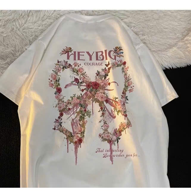 Áo phông Nelly Heybig cộc tay - Courage