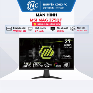  Màn Hình MSI MAG 275QF  2K | 27 Inch | Rapid IPS | 180Hz  - NEW - BH 36 Tháng 
