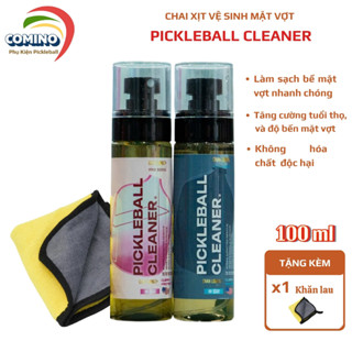 Chai xịt vệ sinh mặt vợt Pickleball Cleaner hàng Chanlong làm sạch và tăng tuổi thọ bề mặt vợt 100ml
