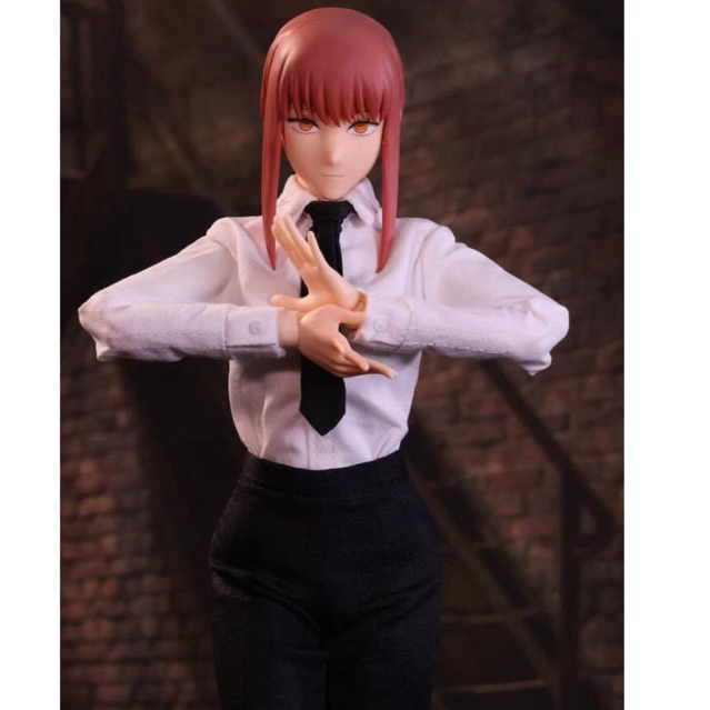 🌟MÔ HÌNH THREEZERO -  CHAINSAW MAN - MAKIMA - 1/6 ACTION FIGURE.